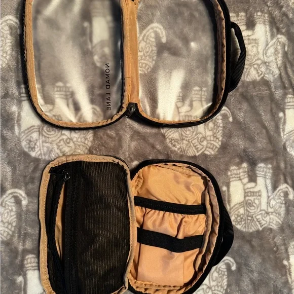 Nomad Lane Black Bento Bag V. 4 Travel Bag + Toiletry & Electronics Bags - Picture 14 of 14